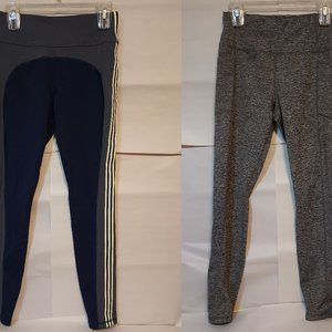 Lot of 2~ Avia Women's Size Medium (8-10) High Rise Leggings, Yoga, Active Wear